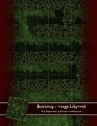 Battlemap : Hedge Labyrith