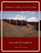 Abandoned Railway Wagons : Stockart Background