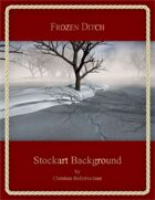 Frozen Ditch : Stockart Background