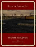 Roadside Parking Lot : Stockart Background