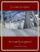 Crashed Spaceship : Stockart Background