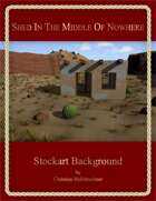 Shed In The Middle Of Nowhere : Stockart Background
