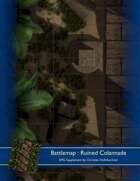 Battlemap : Ruined Colonnade