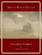 Ground Support Gunship : Spaceship Stockart