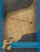 Battlemap : Blocked Narrow Waterway
