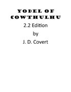 Yodel of Cowthulhu 2.2 Edition