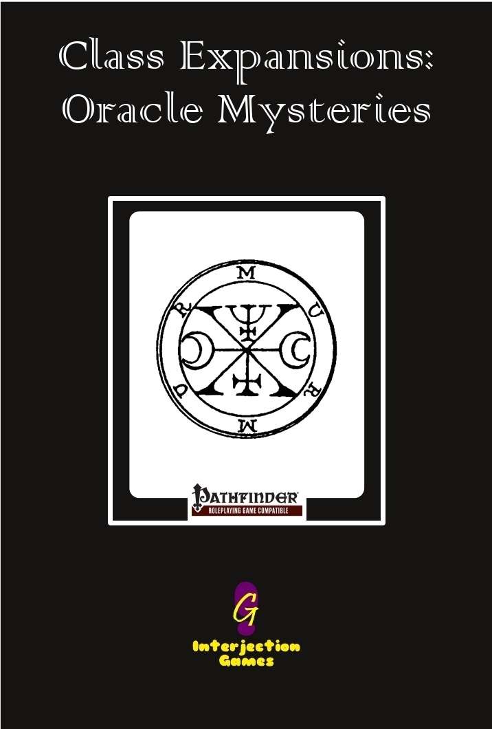 Class Expansions: Oracle Mysteries [PFRPG] - Interjection Games ...
