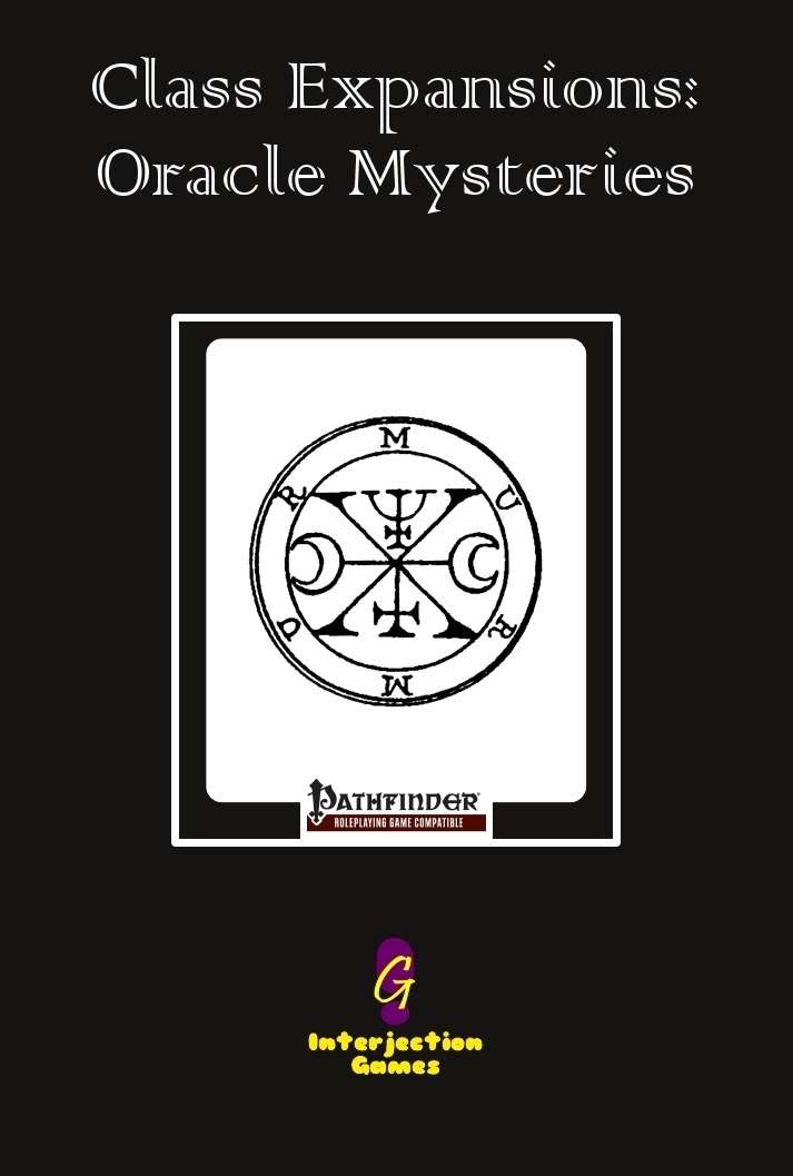 Class Expansions: Mysteries of Madness [PFRPG] - Interjection Games ...
