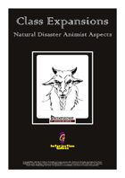Class Expansions: Natural Disaster Animist Aspects