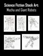 Science Fiction Stock Art: Mecha and Giant Robots