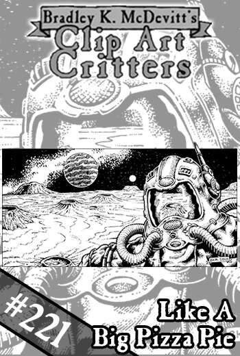 Clipart Critters 221 - Like A Big Pizza Pie - Postmortem Studios ...