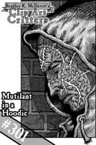 Clipart Critters 301-Mutilant in a Hoodie