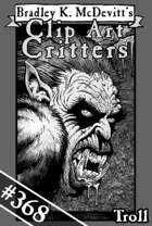 Clipart Critters 368 - Troll