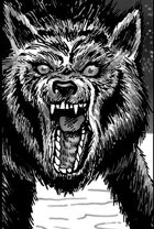 Clipart Critters 387 - Dire Wolf