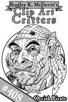 Clipart Critters 408 - Orcish Pirate
