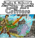 Clipart Critters 418 - Fantasy Combat