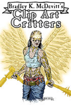 Clipart Critters 442 - Street Angel