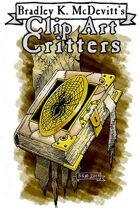 Clipart Critters 448 - Human skin Grimoire