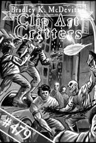 Clipart Critters 479 - Modern Street Gang Fight