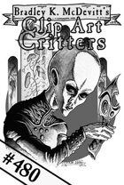 Clipart Critters 480 - Alien Invader