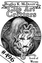 Clipart Critters 496 - Lord Of Worms