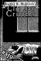 Clipart Critters 519 - Nocturnal Surveillance