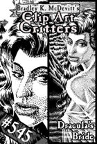 Clipart Critters 545-Draculas Bride