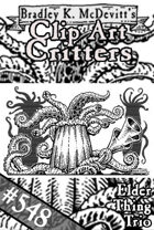 Clipart Critters 548-Elder Thing Trio