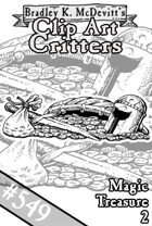 Clipart Critters 549- Magic Treasure 2
