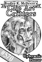 Clipart Critters 570-Cybernetic Horror