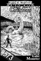 Clipart Critters 573- Lake Monster