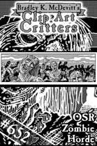 Clipart Critters 652-OSR Zombie Horde