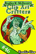 Clipart Critters 46 - Zombie Claw
