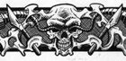 Clipart Critters 52 - Skull Header