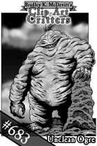 Clipart Critters 683-Unclean Ogre