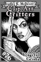 Clipart Critters 76 - Vengeful Geisha