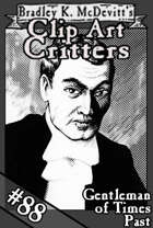 Clipart Critters 88 - Gentleman of Times Past