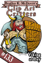 Clipart Critters 133 - Viking at Bay