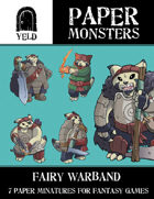 Yeld Paper Monsters: Fairy Warband