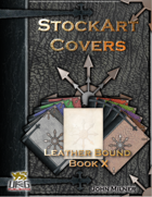 StockArt Covers: Leather Bound Book X