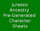 Jurassic Ancestry Free Adventure Pre-Generated Characters