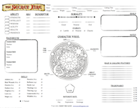 THE SECRET FIRE Roleplaying Game Character Sheet