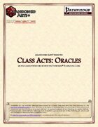 Class Acts: Clerics