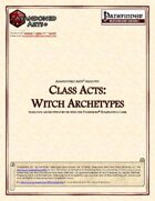 Class Acts: Witch Archetypes