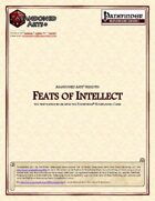 Feats of Intellect