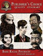 Publisher's Choice - Basic Racial Portraits (Fantasy Males)