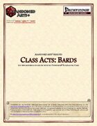 Class Acts: Bards