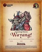 Amazing Races: Wayang!