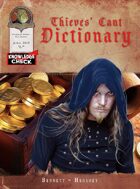 Knowledge Check: Thieves' Cant Dictionary