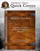 Publisher's Choice: Quick Covers #2